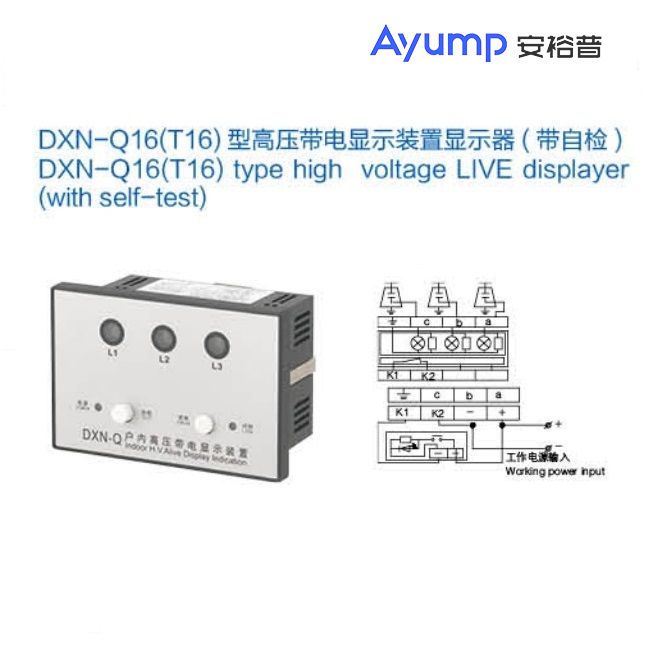 DXN-Q16(T16) 型高压带电显示装置显示器(带自检)+
