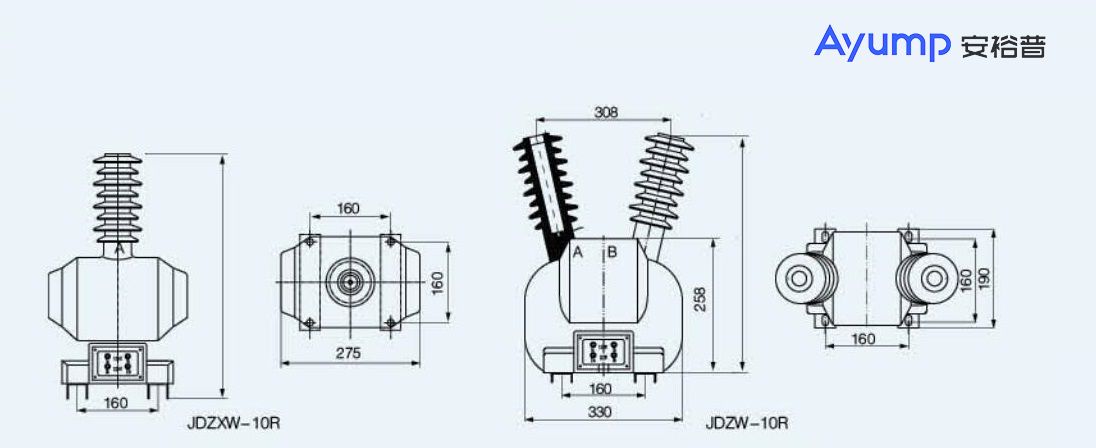 JDZ(X)W-10R户外高压电压互感器 (2)