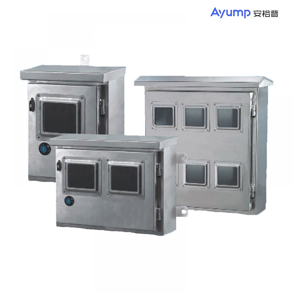 Stainless steel single-phase meter box series