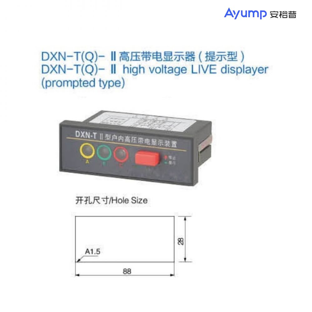 DXN-T(Q)- II high voltage LIVE displayer (prompted type)