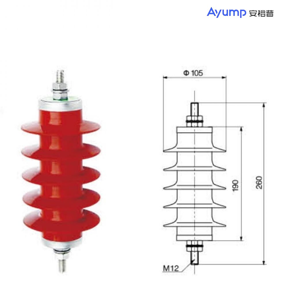 HY5WZ(D) 10kV Z, D type arrester 